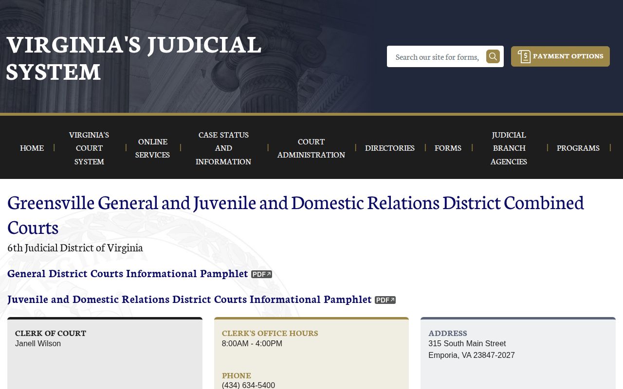 Greensville court source for a 72 hour jail release reconstruction