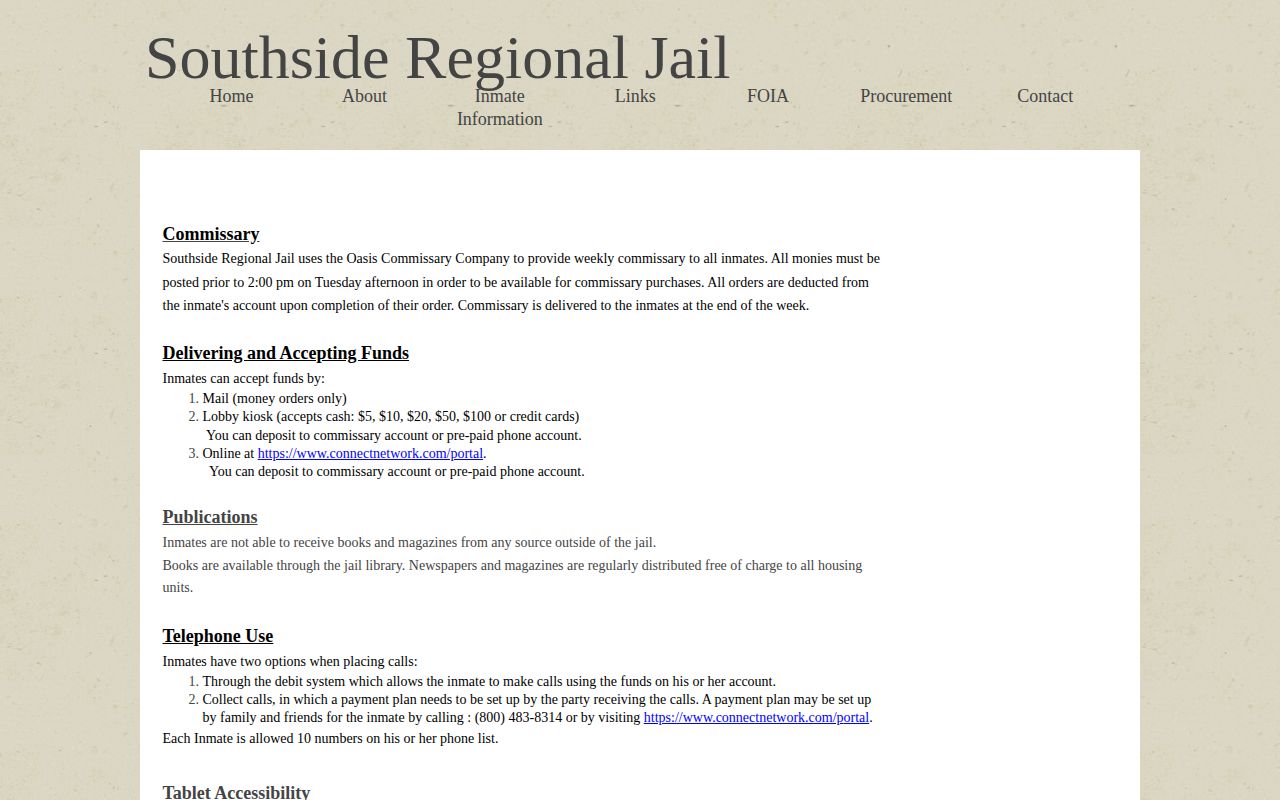 Southside work release rules distinguished from Greensville County jail release